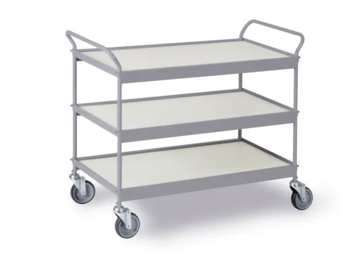 Universele Wagen 150kg Laadvl. Lxb 990x500mm 3 Etages Zilvergrijs