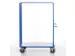 chariot de transport de colis,force 600kg,plateau Lxl 1200x800mm