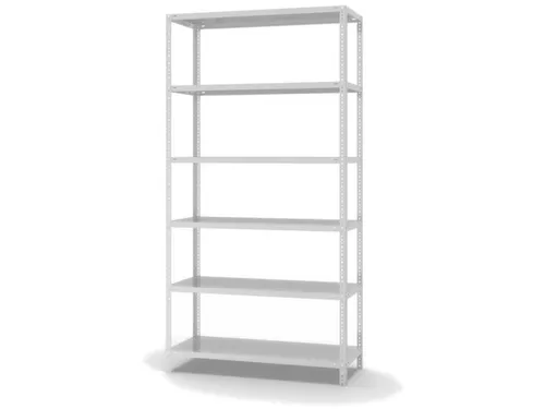 magazijnstelling,grondveld,HxBxD 2500x1300x500mm,vaklast 200kg