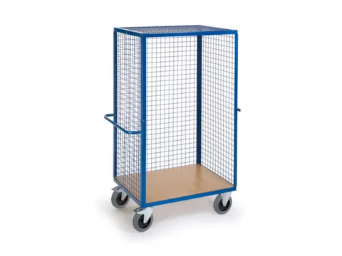 kastwagen,draagverm. 600kg,laadvl. LxB 1215x800mm,houtplaat