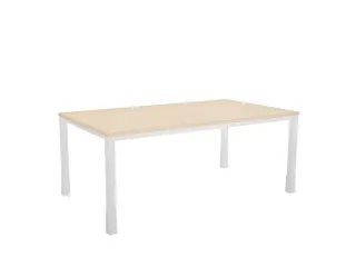 In hoogte verstelbaar bureau,HxBxD 720-840x1800x1000mm,NE-esdoorn - 3