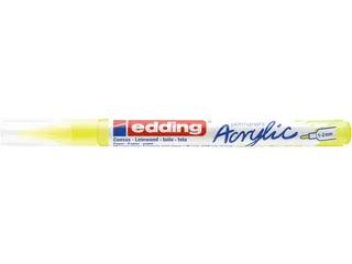 Acrylmarker edding e-5300 fijn neon geel - 2