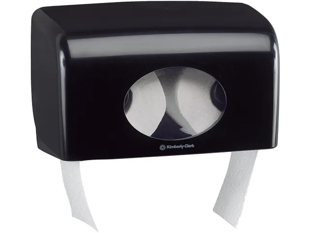 Aquarius 7191 Duo toiletpapier dispenser traditioneel zwart