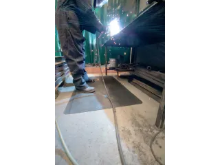 vloerbeschermingsmat,mat,HxLxB 12,5x900x600mm,moeilijk ontvlambaar,PVC - 3