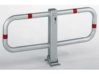 Parkeerbeugel Staal 950x450mm Met Pluggen Te Bevestigen Cilinderslot - 1