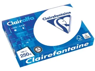 Clairefontaine Clairalfa Presentatiepapier A4 250 Gram - 1