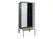 locker voor scheiding van kleding,HxBxD 2120x800x815mm,2vak