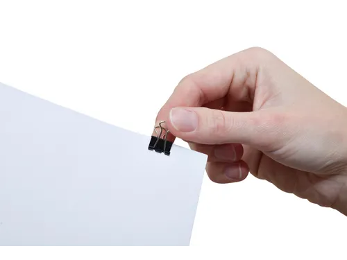 Papierklem MAUL 215 foldback 13mm capaciteit 4mm zwart 12 stuks