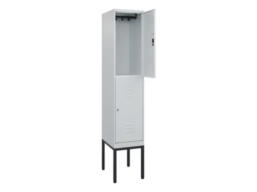 dubbeldekse locker,HxBxD 2120x400x500mm,1x2vak.,vak B 400mm
