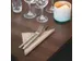 Serviette de table Tork 477350 Lunch 2 ép Pli-1/8 33x33cm Naturel