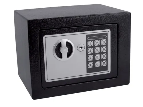 Kluis Pavo mini elektronisch 230x170x170mm zwart