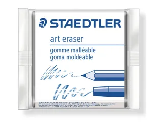 Kneedgum Staedtler grijs 40x40x11mm - 1