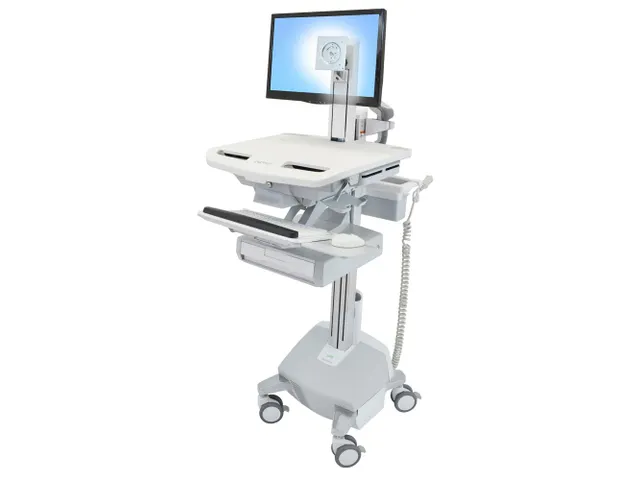 Medische Trolley StyleView Cart met LCD Pivot, LiFe Powered 1 Lade