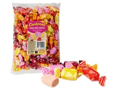 Toffees Candyman frisse fruit zak 1 kilogram
