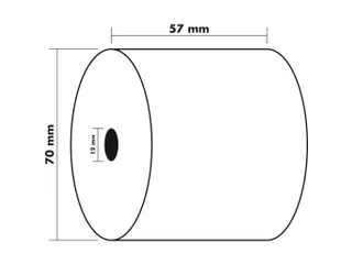 Telrol 57x70x12mm 1-laags offset - 4