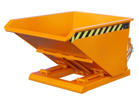 Kiepbak Hxbxd 670x840x1210mm 0.30m³ 123kg Draagverm. 750kg Ral5012