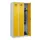locker,HxBxD 1850x900x500mm,3vak,vak B 300mm,cil.-slot,staand op vloer