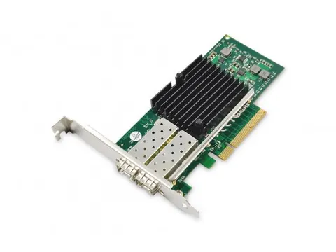 2-poorts SFP+ 10G PCI Express-kaart platte beugel Intel JL82599ES-chip