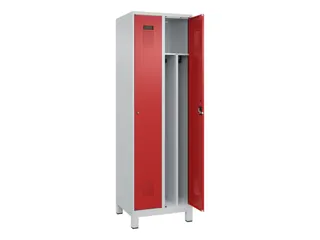locker voor scheiding van kleding,HxBxD 1950x600x500mm,2vak - 1