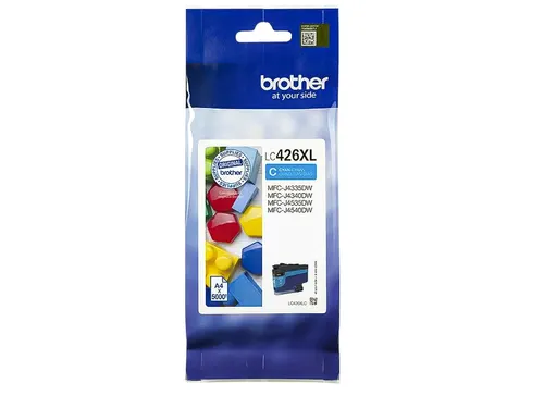 Inktcartridge Brother LC-426XLC blauw