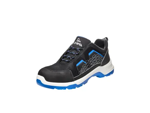 Emma Crossforce Fly S3S veiligheidsschoenen SRC ESD zwart/blauw W-46
