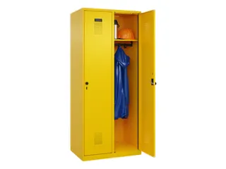 locker,HxBxD 1850x800x500mm,2vak,vak B 400mm,draaigrendel - 1