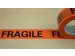 Verpakkingstape Signaleringstape Fragile/Breekbaar 50mm x 66m oranje