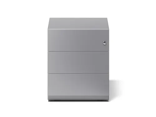 Mobiel Ladenblok 495X420X565Mm 3Laden Cilinderslot Zilver
