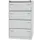 hangmappenkast,HxBxD 1321x800x622mm,4hangmappenframes,twee banen