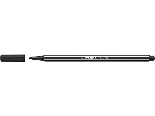 Viltstift STABILO Pen 68/46 medium zwart