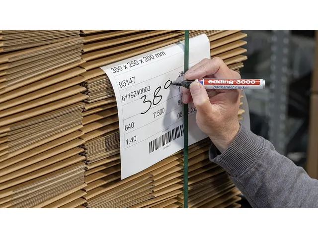 Viltstift Edding 3000 Rond 1.5-3mm Zwart