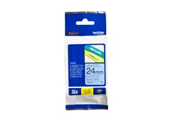 Labeltape Brother P-touch TZe-551 standaard 24mm zwart op blauw