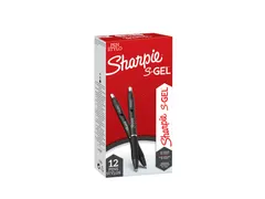 Gelschrijver Sharpie S-Gel Medium punt 0.7mm Zwart