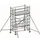 rolsteiger,reik H 5,4m,steiger H 4,64m,2platform(s),m. luik