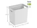 Sigma Home opbergbox 25L wit - 35x24,6x36,3cm