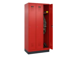 locker,HxBxD 1950x900x500mm,3vak,vak B 300mm,cil.-slot,sokkel - 1
