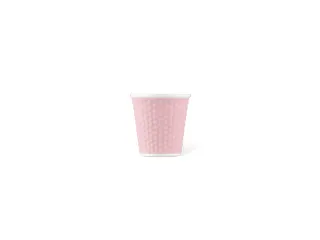 Beker porselein Les Artistes Paris 80ml met siliconen grip Roze - 2