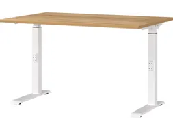In hoogte verstelbaar bureau,HxBxD 680-910x1200x800mm