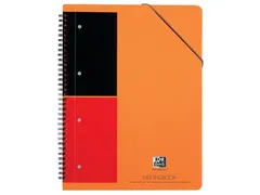 INTERNATIONAL Meetingbook 160 bladzijden A4+ gelijnd