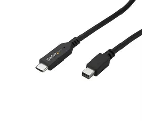 1.8 M Usb-c Naar Mini Displayport-kabel 4k 60hz Zwart - 1