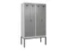 locker voor scheiding van kleding,HxBxD 2120x1200x500mm,4vak