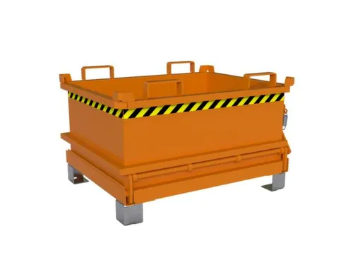 mini-bodemklepcontainer,HxLxB 625x800x1000mm,0,24m³,inrijbeugel,staal