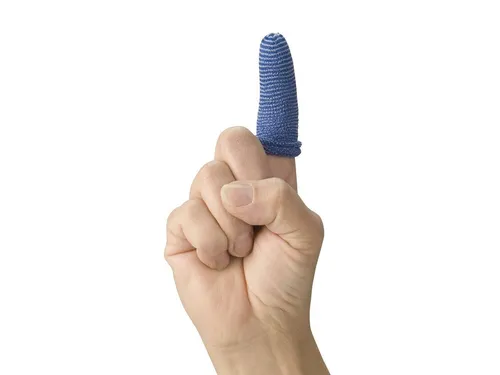 Vingerbob Heka vingerverband blauw