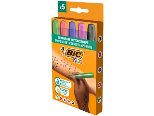 Tijdelijke Tattoo Stempels Assorti Set Van 5