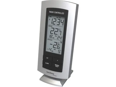 Weerstation Technoline WS 9140 73x158x25mm zwart/zilver met 1 buitense