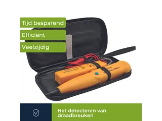 Multifunctionele kabelzoeker kabeltester met toongenerator en signaal - 3
