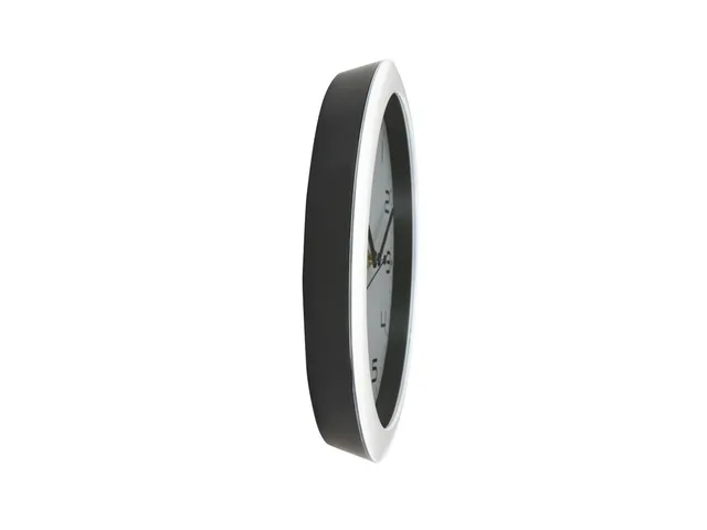 De Alba HORNEW wandklok met stille werking 30cm. wit