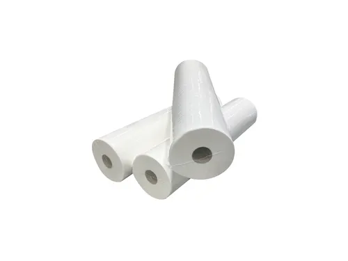 Onderzoektafelpapier Euro Products 2-laags 50cmx100m 250 vel wit 13805