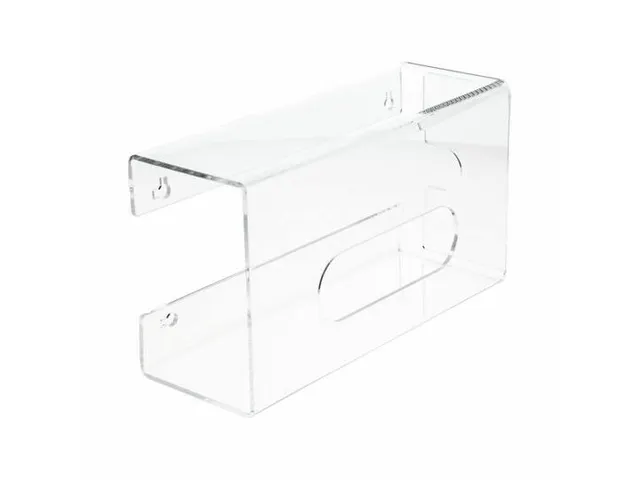 Distributeur mural 3373 gants Acryl Transparent Bas 245x135x85mm