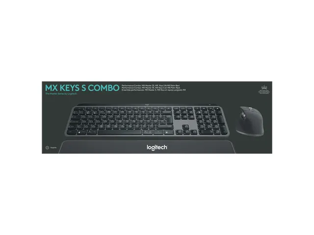 Logitech MX Keys S Combo toetsenbord en muis Azerty Frans